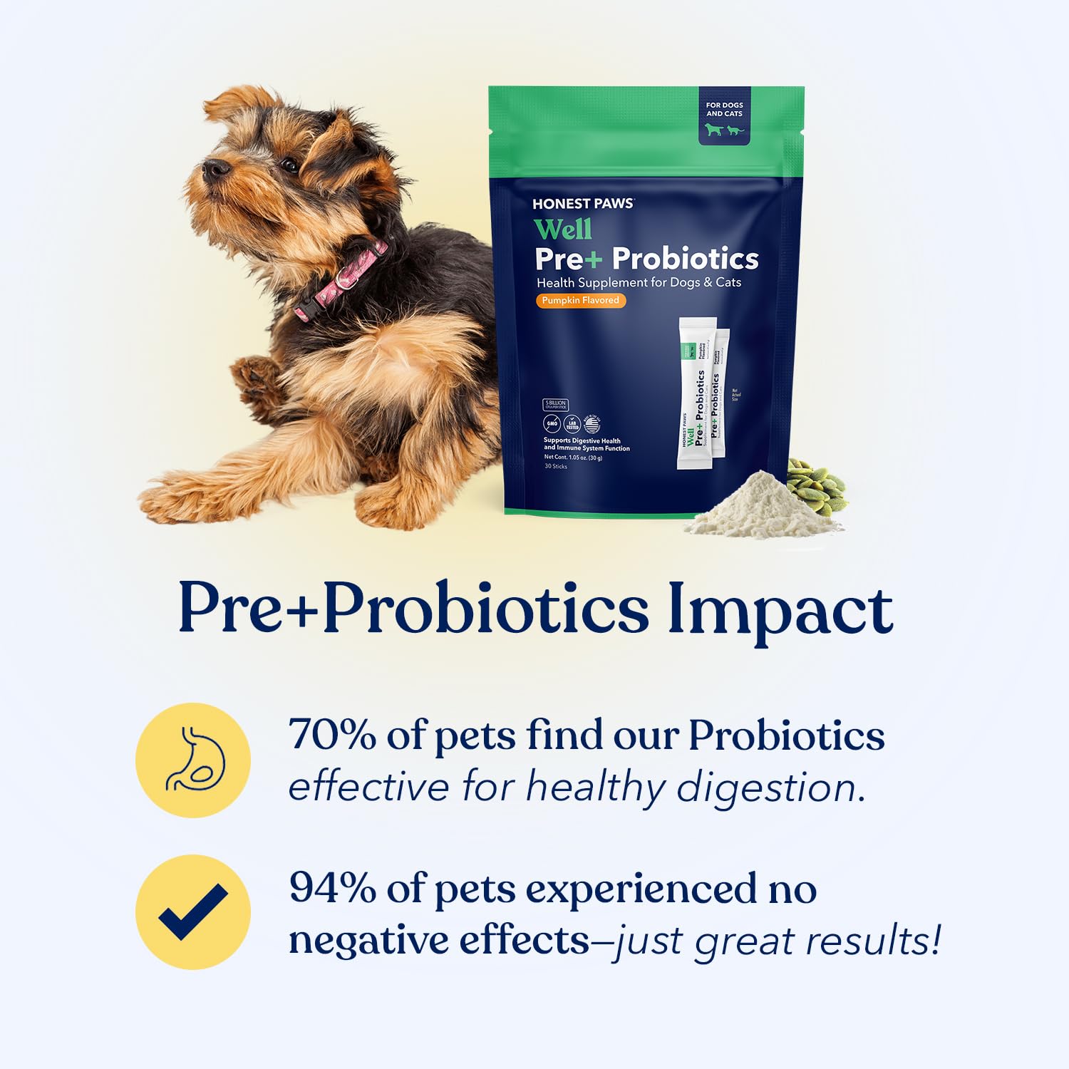 Soutien digestif durable pour chiens actifs