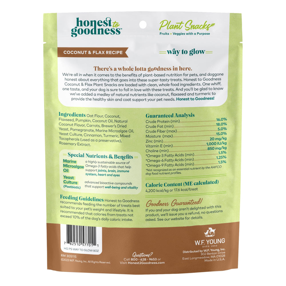 Arôme naturel Way to Glow sans additifs artificiels pour chiens gourmands.