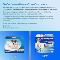 Honey Care All-Absorb A07 noyau absorbant retient jusqu'à 3 tasses de liquide.