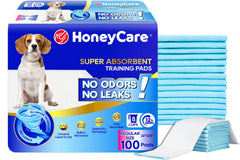 Honey Care All-Absorb A07 tapis d'entraînement bleu 22x23, absorption rapide et protection du sol.