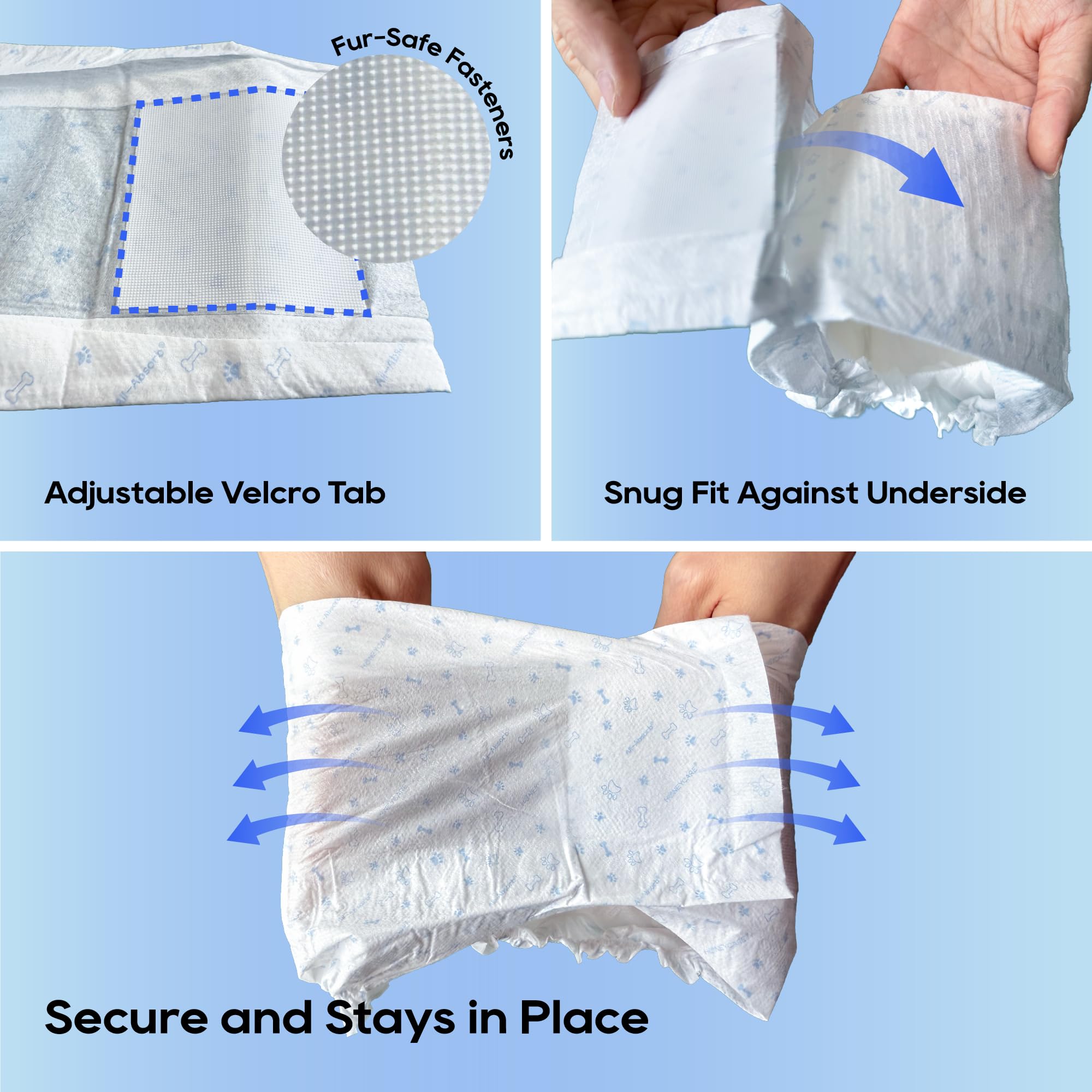 Tissu élastique du wrap procurant confort et liberté de mouvement.