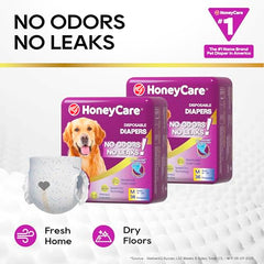 Honey Care All-Absorb: attaches réglables pour un ajustement sûr.
