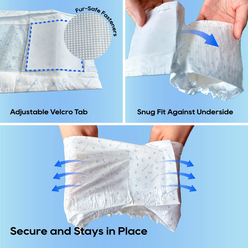 HONEY CARE All-Absorb Wrap – indicateur d’humidité qui change de couleur.