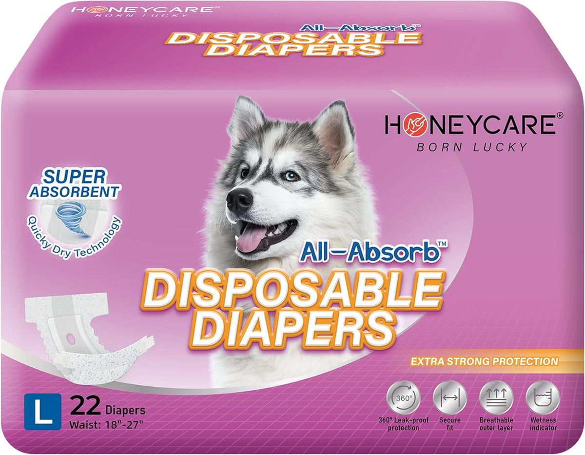 Honey Care All-Absorb, emballage quantités 22 pour prévoir les changements.