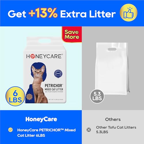 HONEY CARE Petrichor litière: arôme jasmin libéré au contact, pour une atmosphère plus fraîche