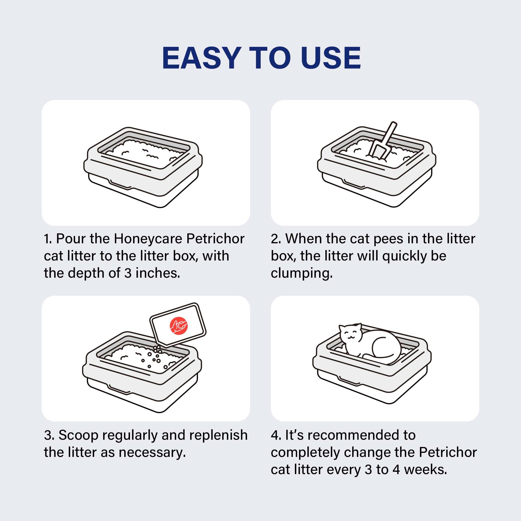 HONEY CARE Petrichor: emballage sous vide pour préserver fraîcheur et pellet durable