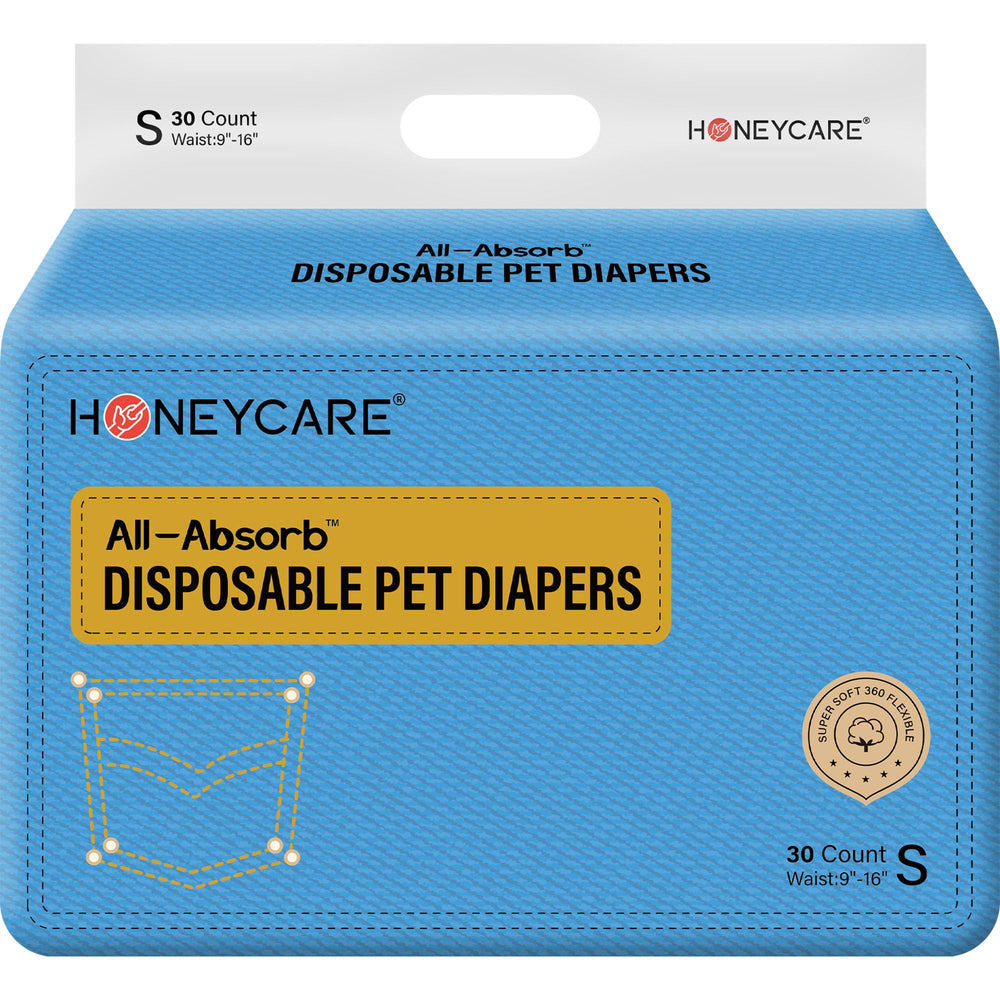 Honey Care couches jetables pour chienne femelle : protection confortable et discrète.