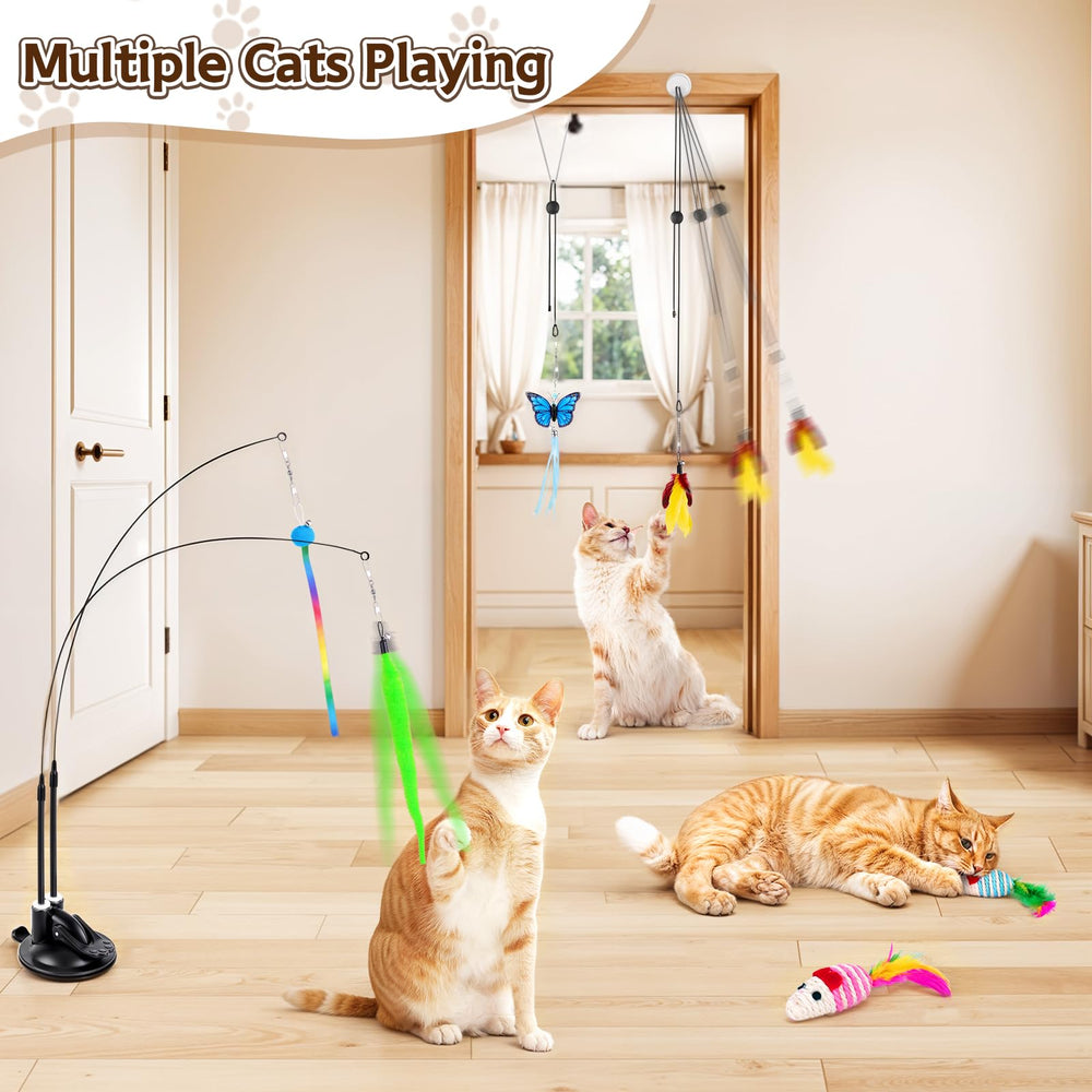 Hongddy baguette-interactive-chat, stimulation ludique et exercice pour chat.
