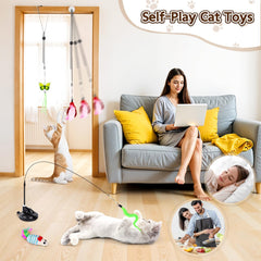 Hongddy plumes-naturelles-chat, texture douce pour curiosité et jeu.