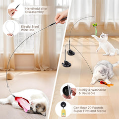 Hongddy souris-jouet-chat, option de jeu autonome pour stimulation naturelle.