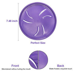 Disque violet HONGEZEY flottant, parfait pour jeux aquatiques
