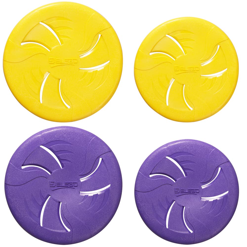 HONGEZEY frisbee violet, sécurité dentaire et plaisir lors des sessions de récupération.