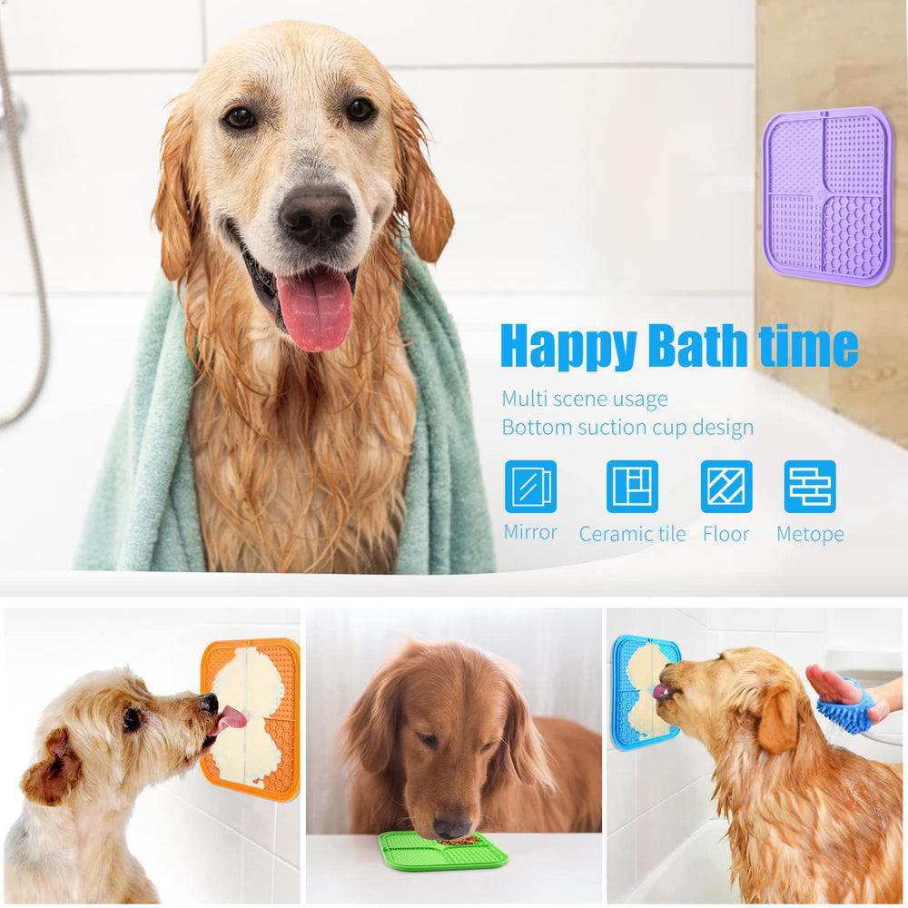 Tapis léchage Honomastry – surface texturée pour stimuler le léchage et relaxer.