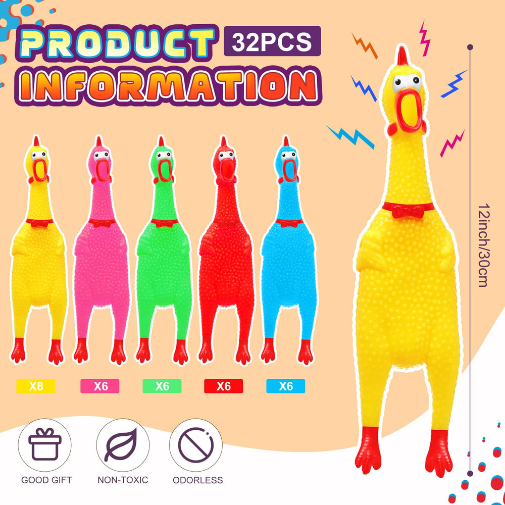 Poulet cri Honoson 12 pouces, idéal pour occuper et détendre votre animal.