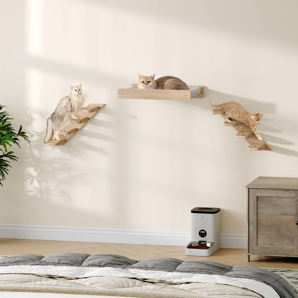 HOOBRO optimise les espaces verticaux pour chats, idéal en salon.