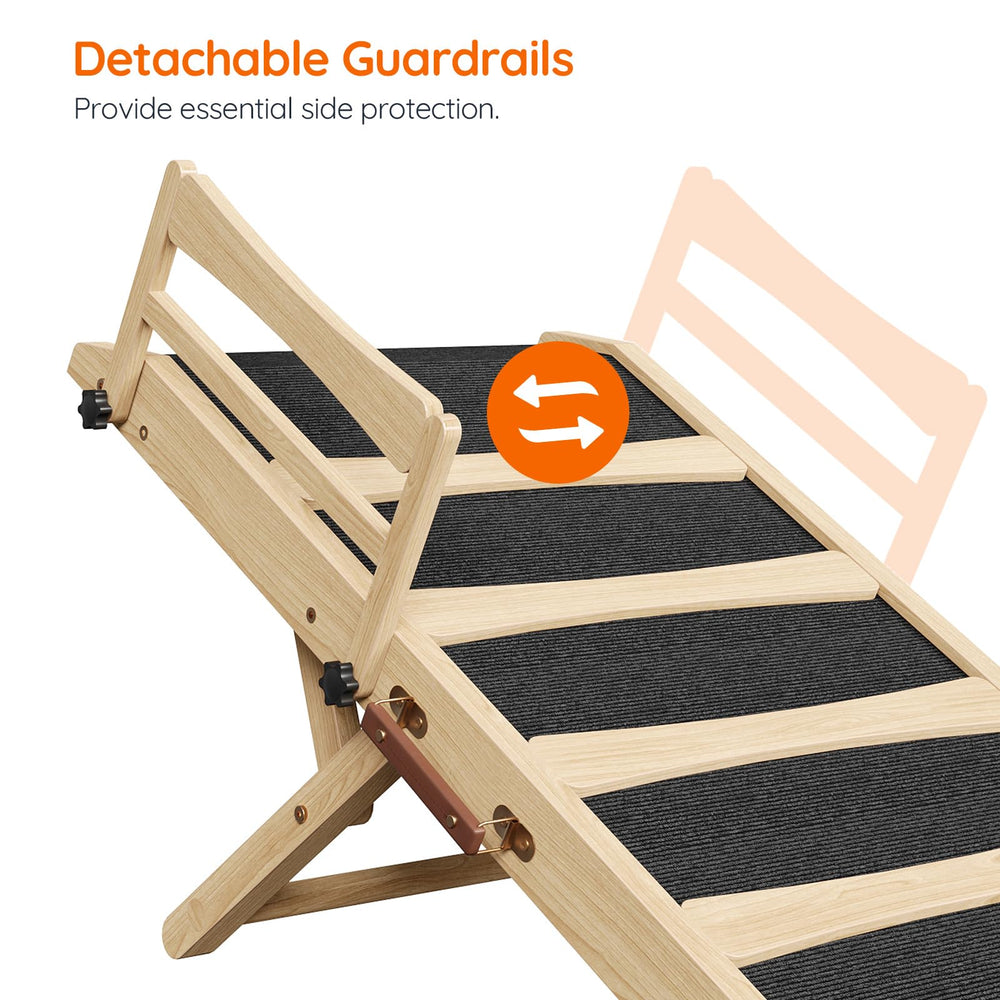 HOOBRO rampe chien pliable et rangement compact sous le lit
