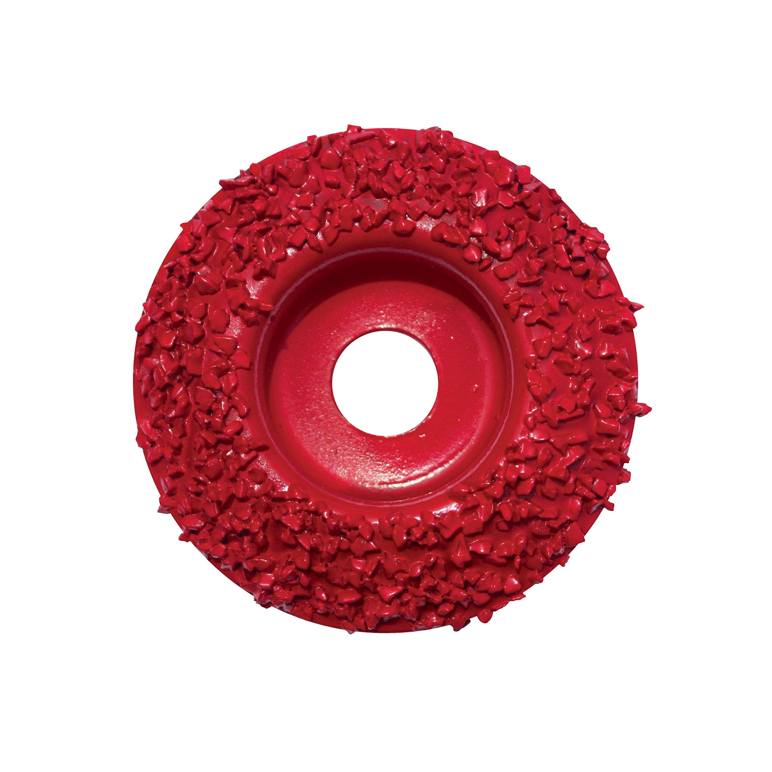 Hoof Boss disque dôme abrasif gros rouge, lisse les sabots et limite la chaleur