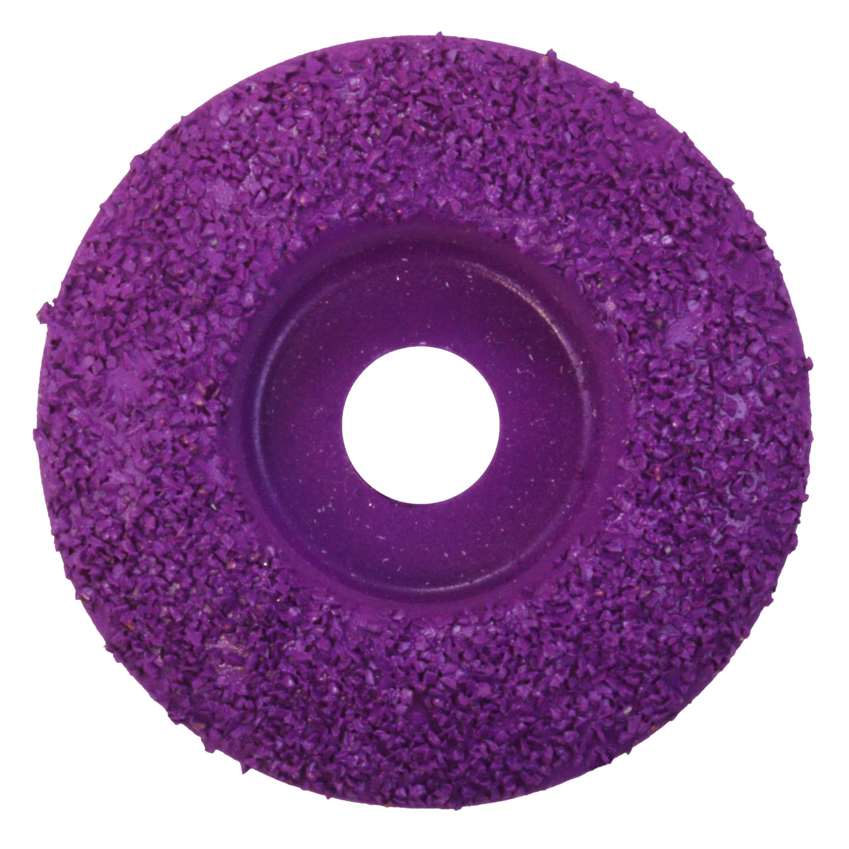 Disque Hoof Boss Dome violet fin grain, pour lisser le sabot après le soin
