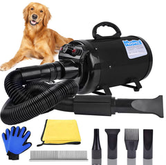 HooHcc Sécheur Chien embouts pour un séchage rapide et ciblé.