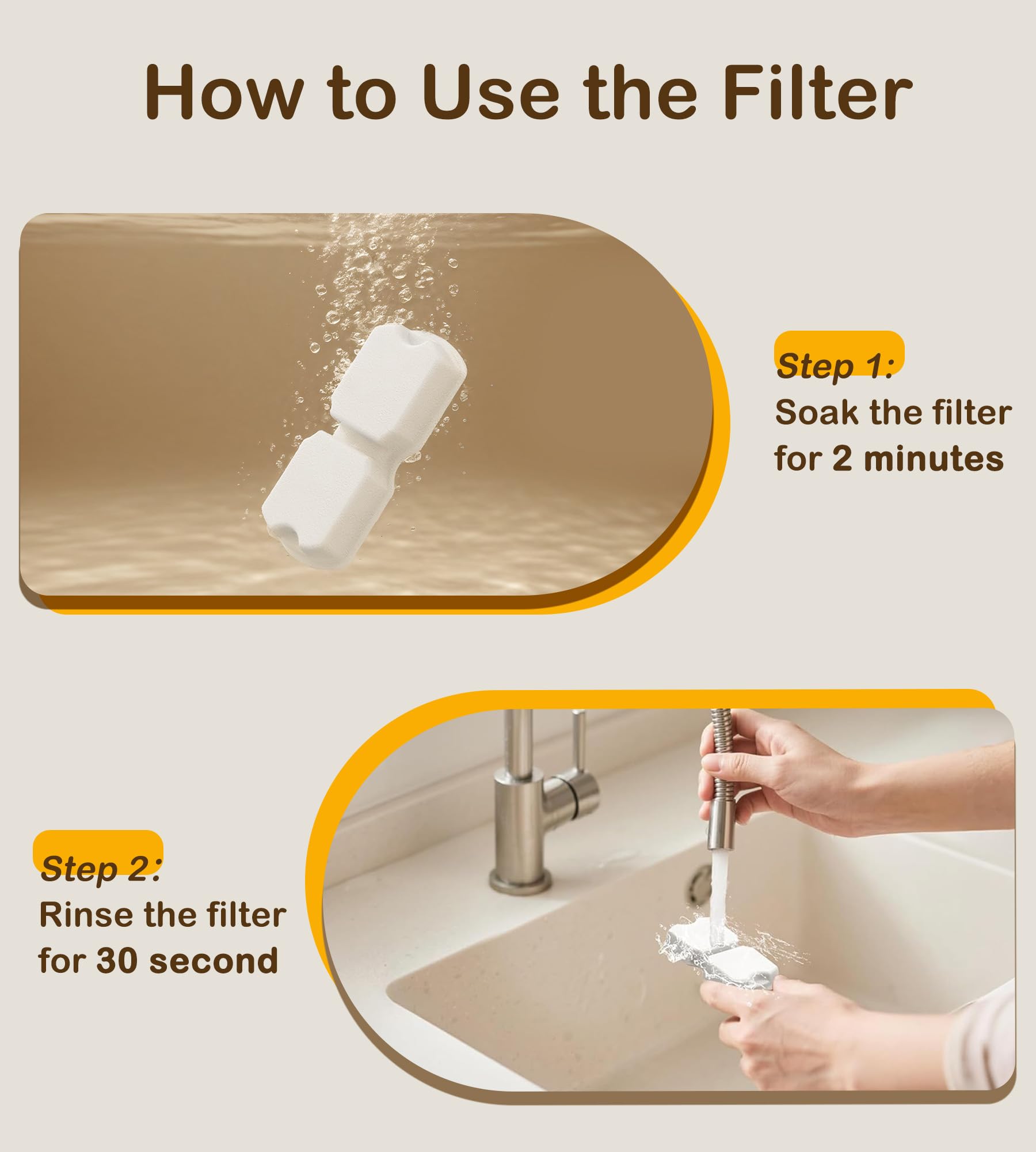 HOOISE pack de 20 filtres pour fontaine S15-Pro — solution économique
