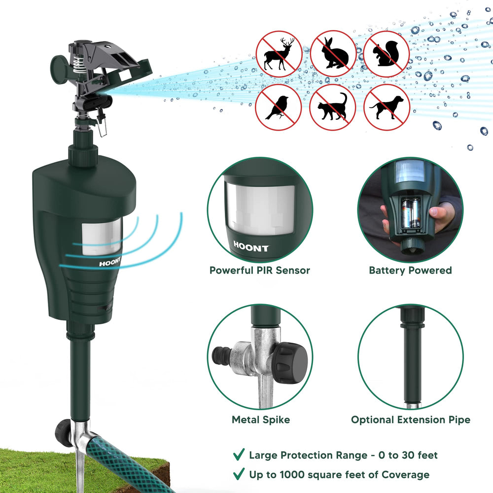 Hoont Cobra alimentation par piles, installation rapide.