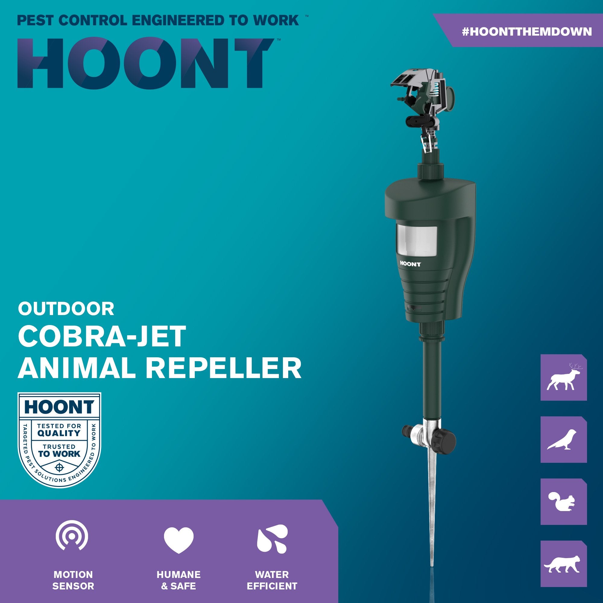 Hoont Cobra énergie solaire, fonctionnement autonome.
