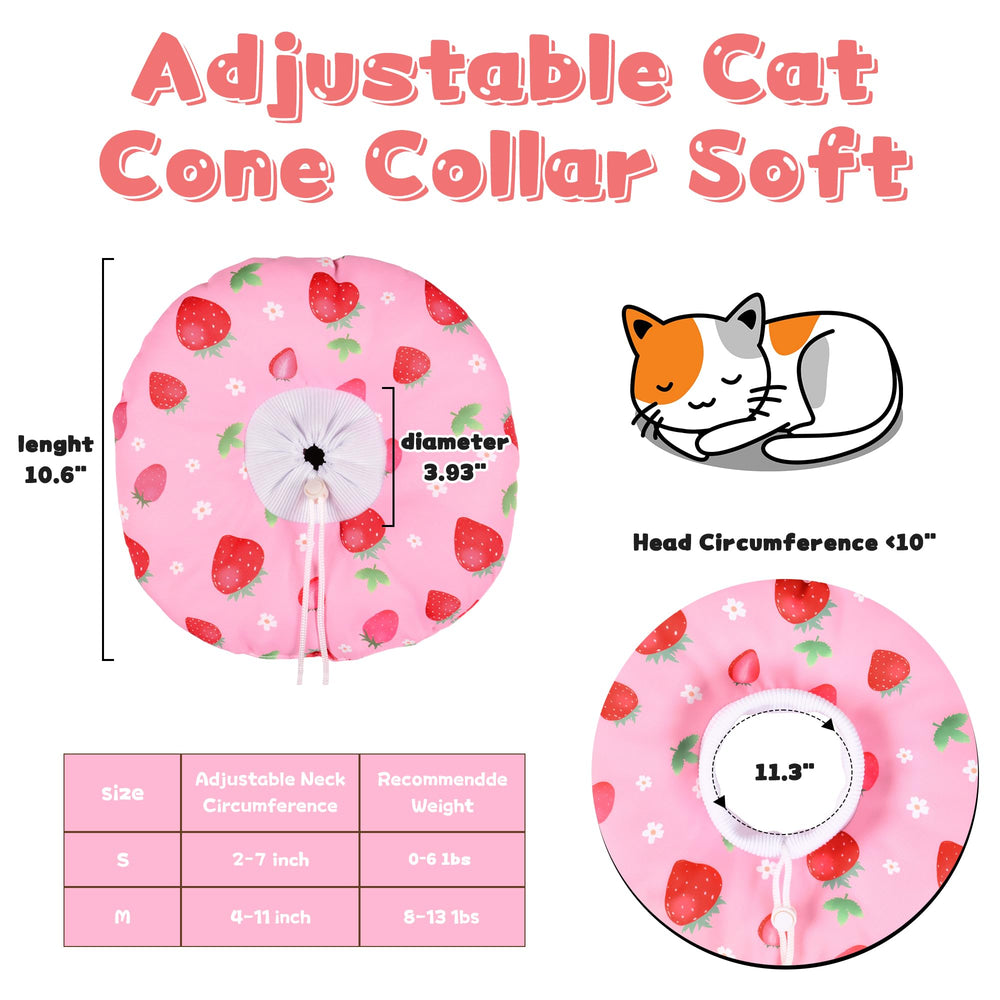 Collier-cône Hoopttay pour chat rose utilisé lors du bain et du toilettage en sécurité