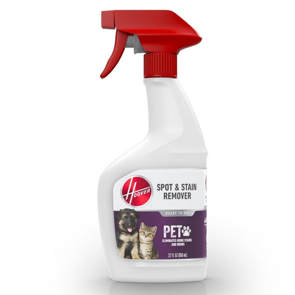 Hoover Pet Pré-Traitement – bouteille prête à traiter les taches d'animaux.