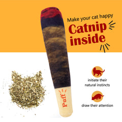 Hoovy jouet catnip doobies sécurité et douceur pour chat