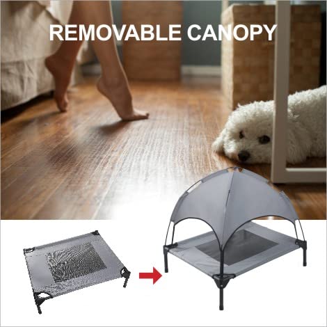 Hooyeatlin lit-chien intérieur extérieur: idéal pour usage tout au long de l'année.