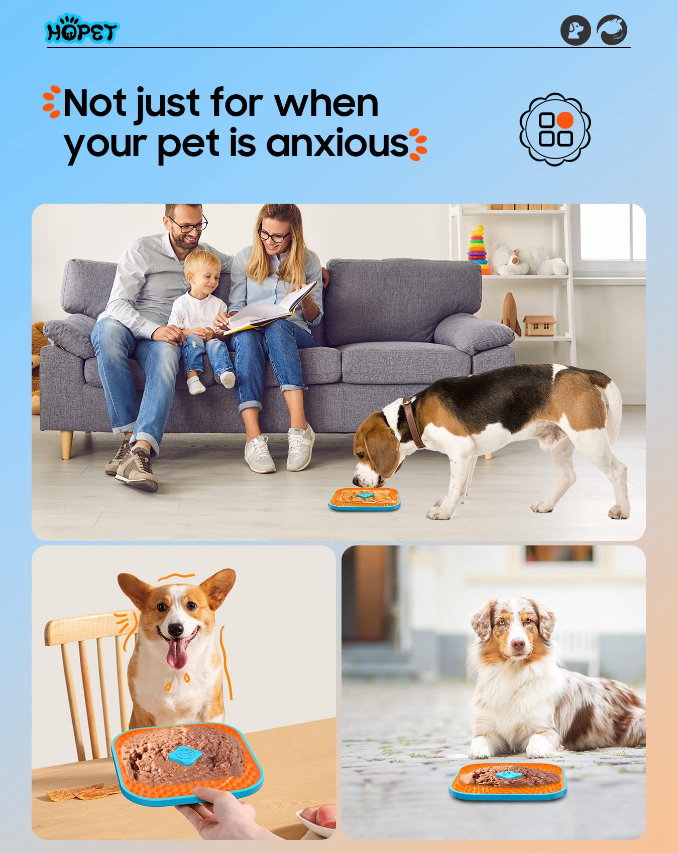 Tapis Hopet lave-vaisselle, nettoyage rapide et hygiène simplifiée.