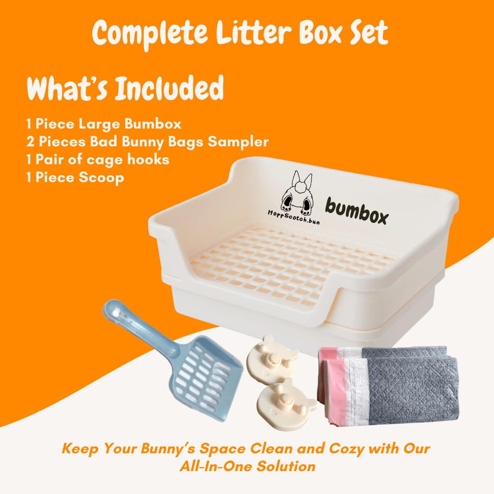 HoppScotch.bun Bumbox entrée basse, accès sûr pour petits animaux