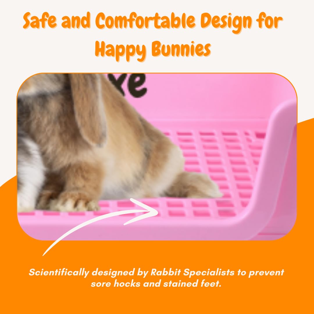HoppScotch.bun Bumbox grille douce protège les pattes des lapins.