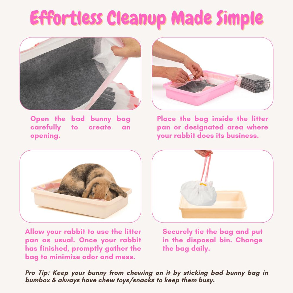 HoppScotch.bun usage quotidien petits animaux: hygiène simplifiée.