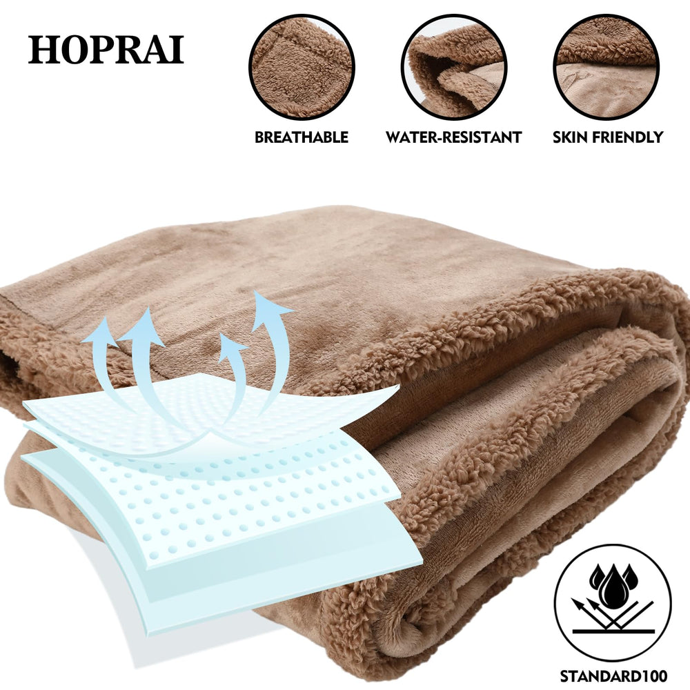 Design plaid doux Hoprai, chaleur et confort pour les siestes.