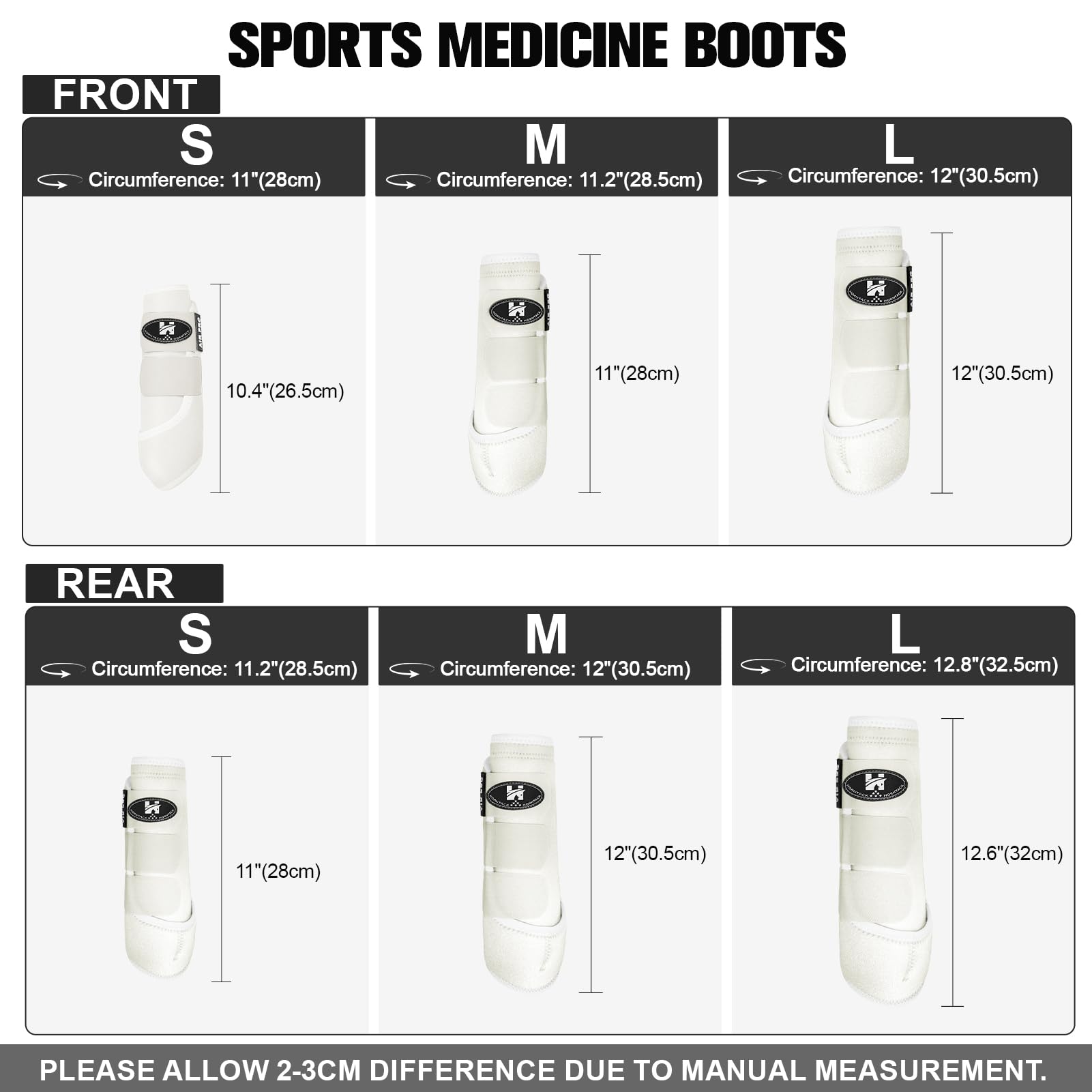 Horntack bottes splint cheval – avant droit, protection fiable des jarrets pendant l'entraînement.