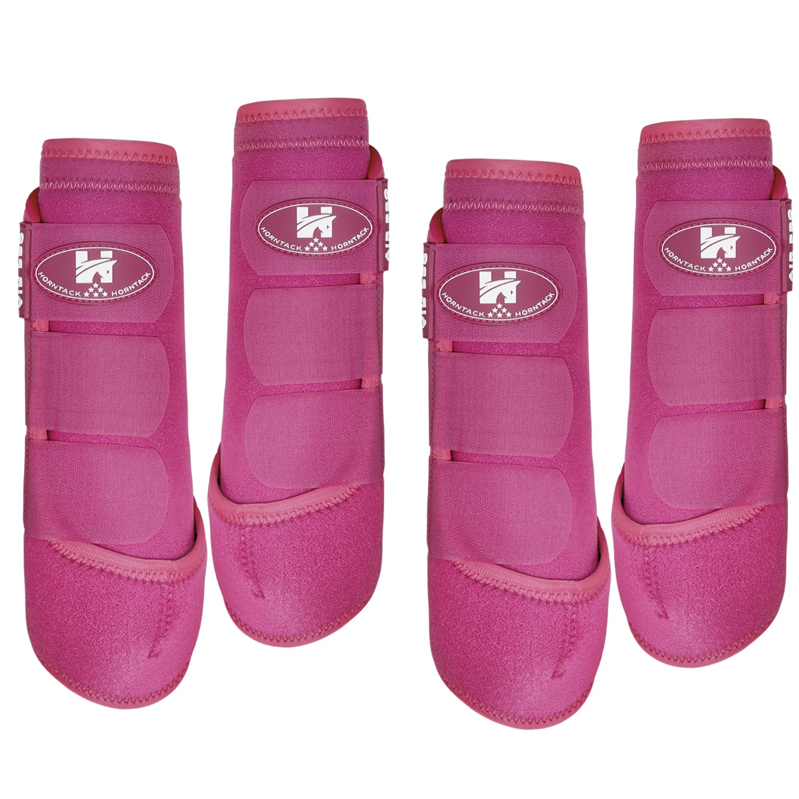 Horntack bottes splint Raspberry petit – vue avant, confort ciblé pour tendons.