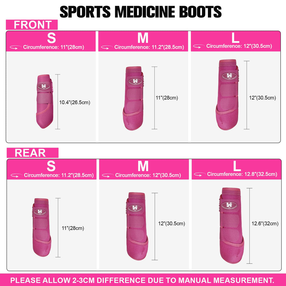 Horntack bottes splint raspberry fermeture Velcro, ajustement rapide et sûr.