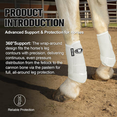Horntack bottes splint ventilation efficace pour garder les jambes sèches.