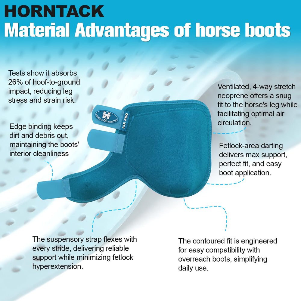 Horntack bottes splint Pacifique doublure SBR absorbe les chocs et améliore le confort