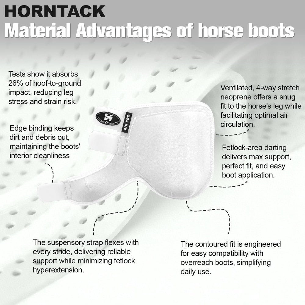 Horntack bottes splint intérieur SBR – amortissement renforcé pour les tendons.