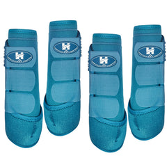 Horntack bottes splint Pacifique avant gauche, protection efficace des tendons en entraînement.