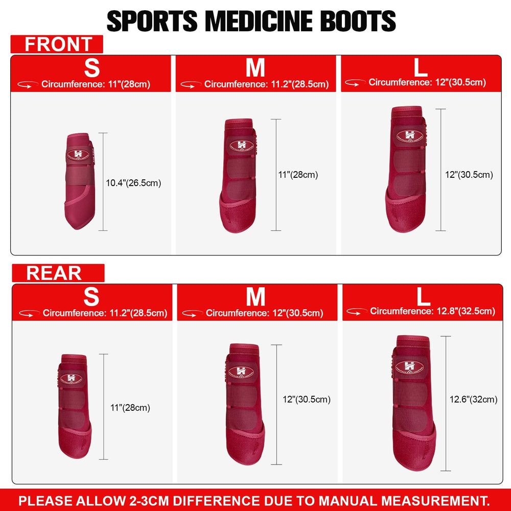 Horntack bottes splinte cheval, avant droit, maintien sûr lors des exercices