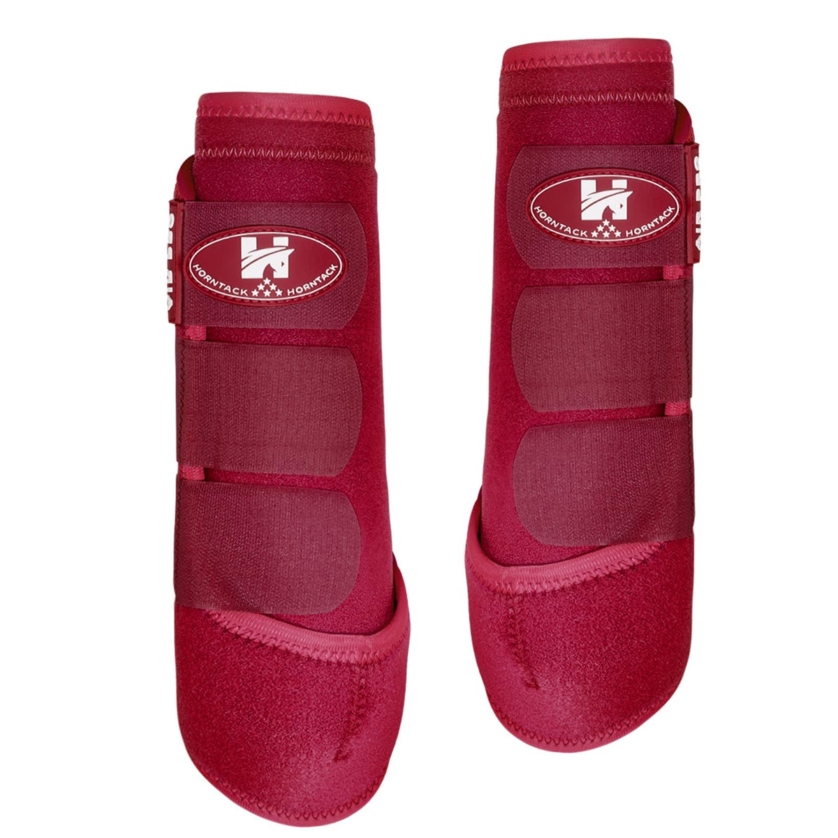 Horntack bottes Splint rouge cramoisi, avant gauche, protection tendons et confort.
