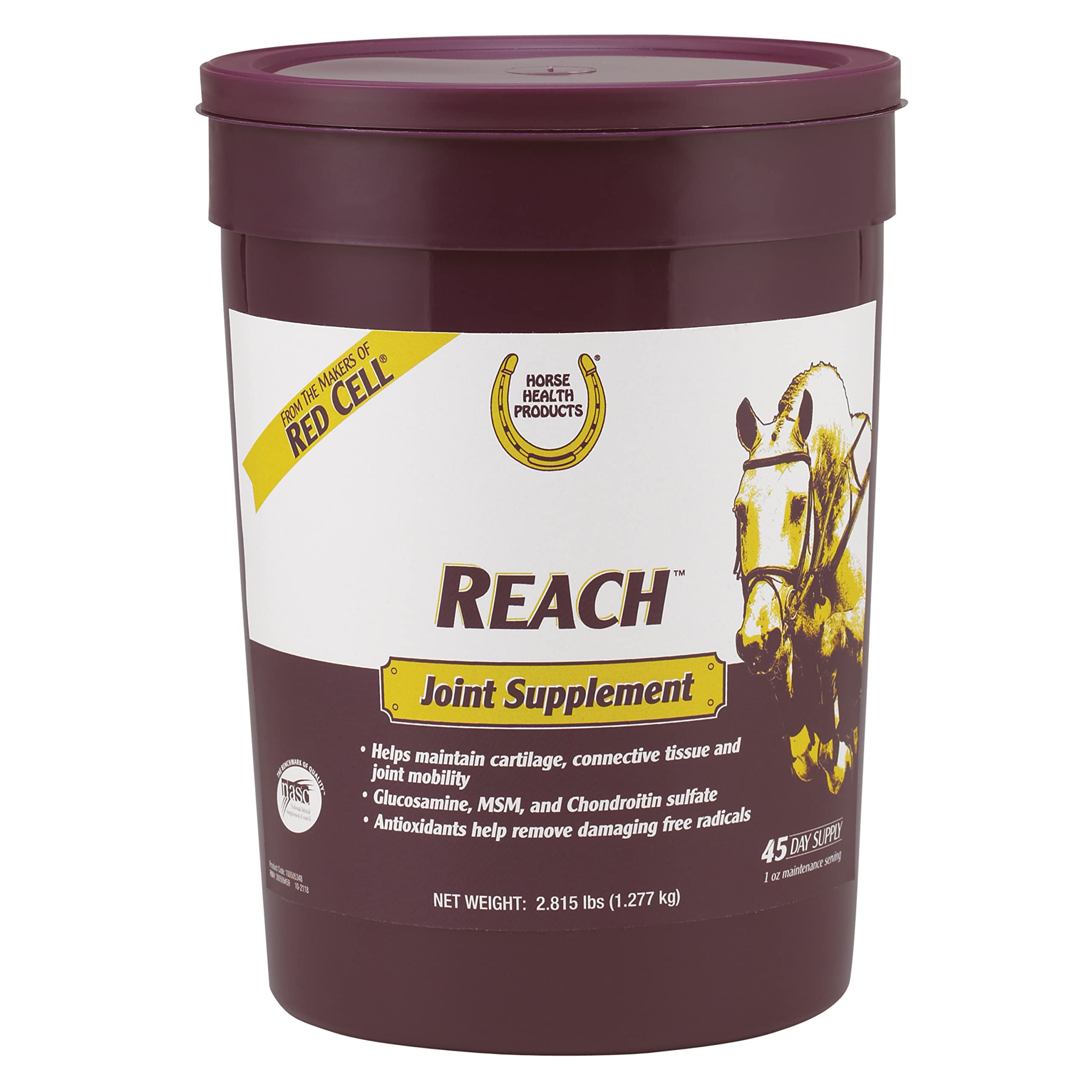 Horse Health Reach articulations : granulés pour soutenir mobilité et cartilage.