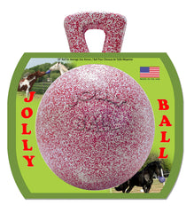 Balle-joyeuse menthe Horsemen's Pride 10 pouces utilisée en extérieur pour le jeu.