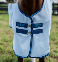 Couverture anti-mouches Amigo de Horseware: arches frontales pour liberté de mouvement.