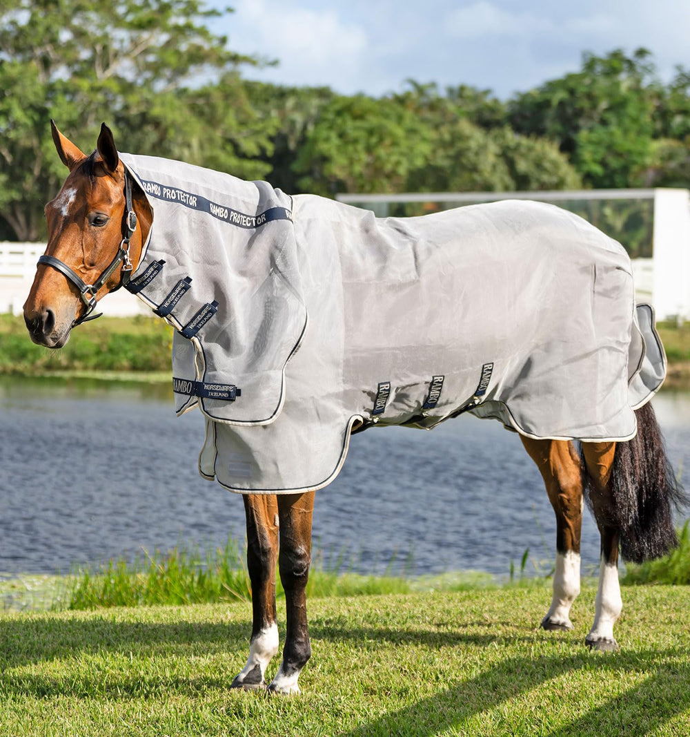 Horseware Protector Integre Anti Mouches Capuche: protection complète contre les insectes