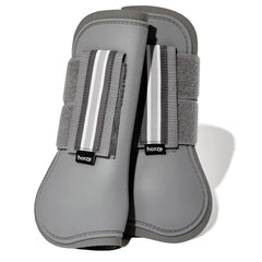HORZE Adepto: bottes tendon ouvertes avant — protection efficace lors des sauts.