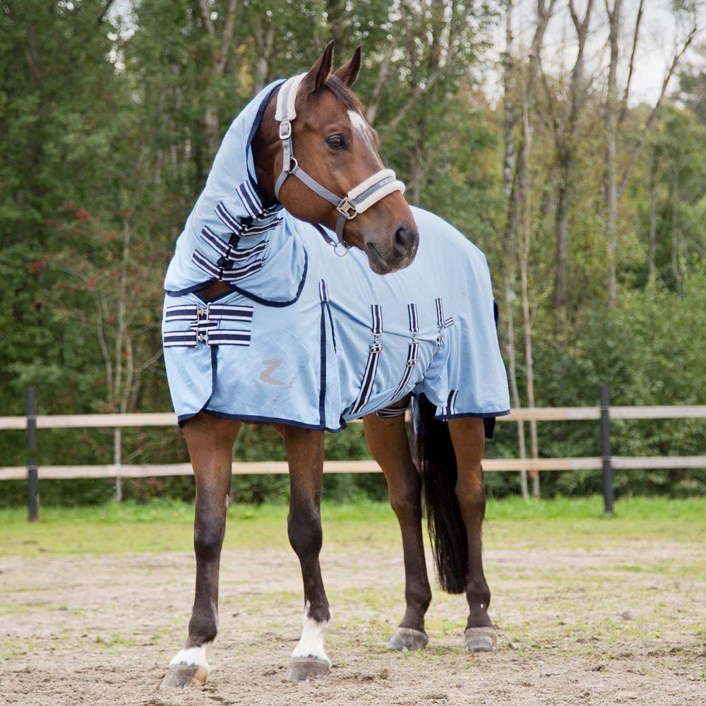 HORZE Freja cou détachable offrant flexibilité selon les besoins du cheval.